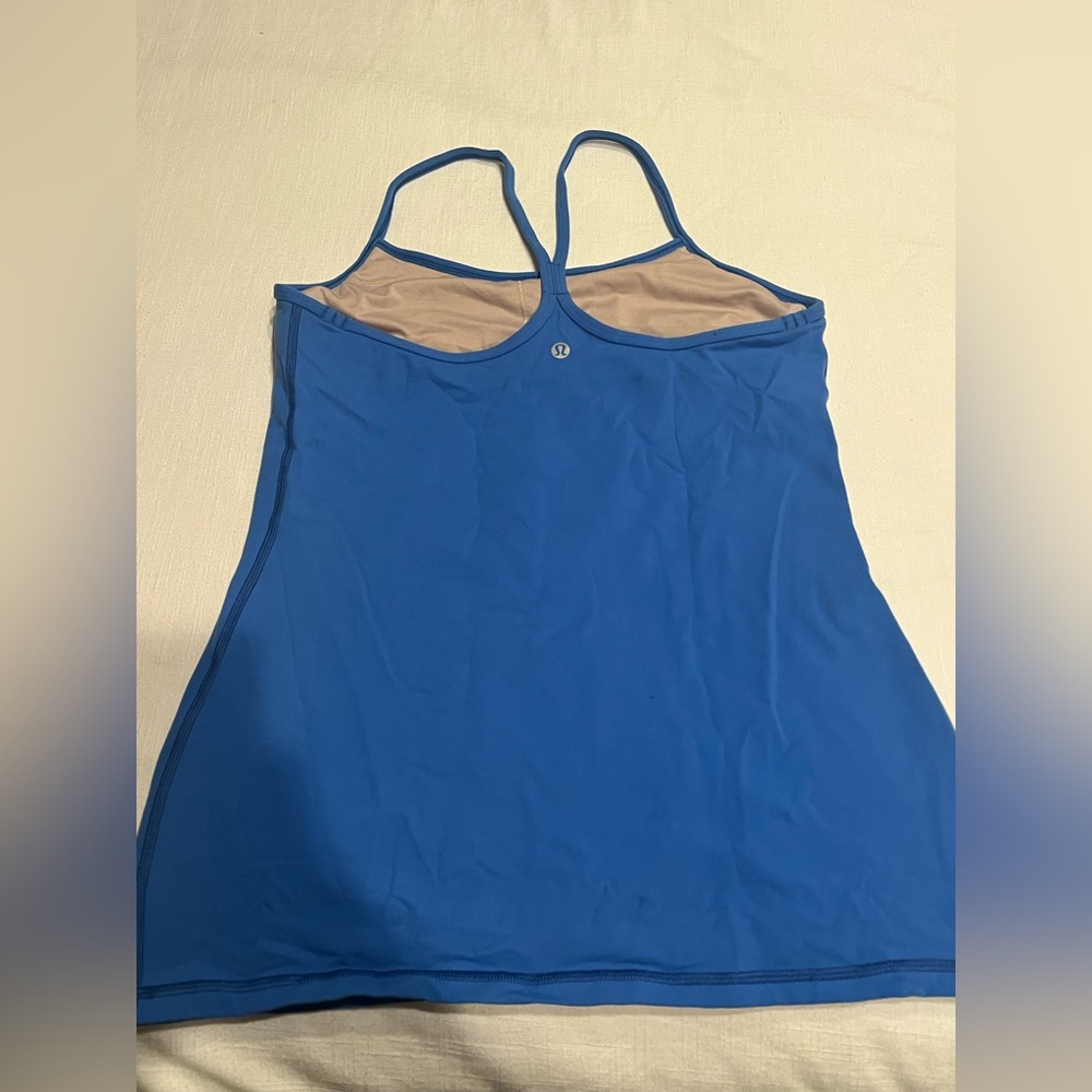 Lululemon Align Y Tank Top Blue SIZE 10 (see pics)